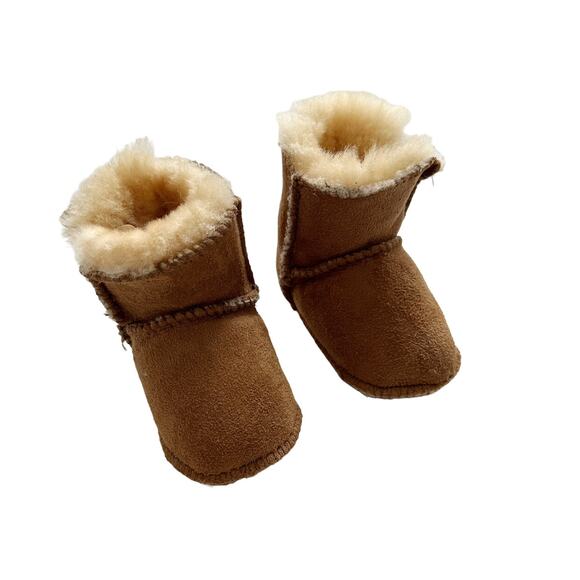 Minnetonka Shearling Booties Size 1 - Picture 1 of 5